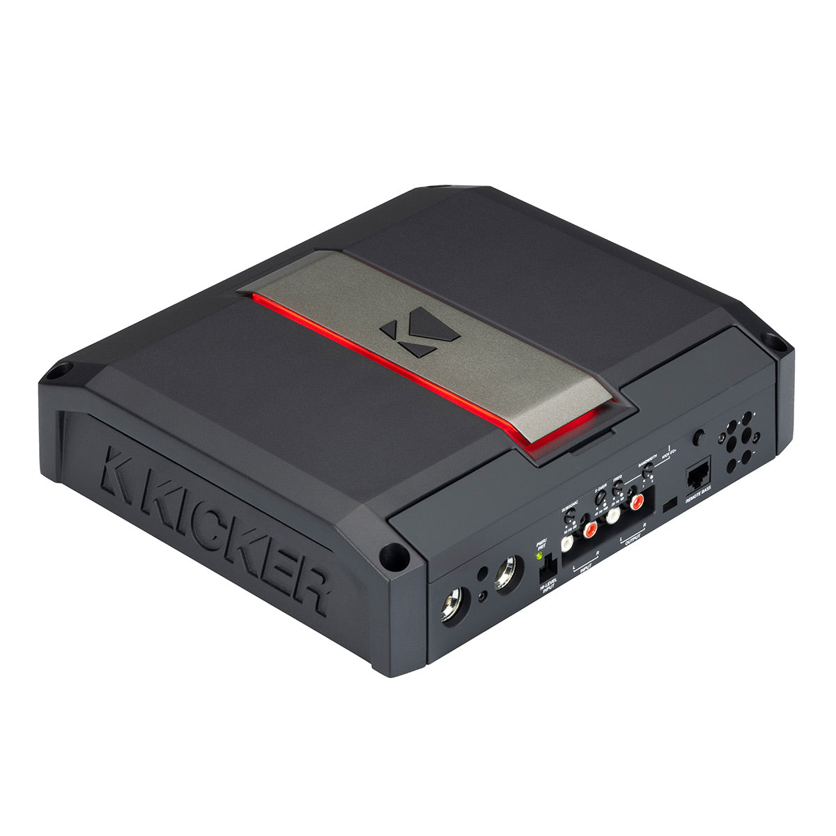 Kicker LX1650.1 Mono Class D Subwoofer Amplifier with Smart Bass