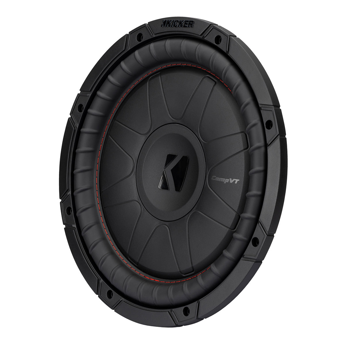 Kicker 52CVT122 12" CompVT Slim 2-Ohm Subwoofer
