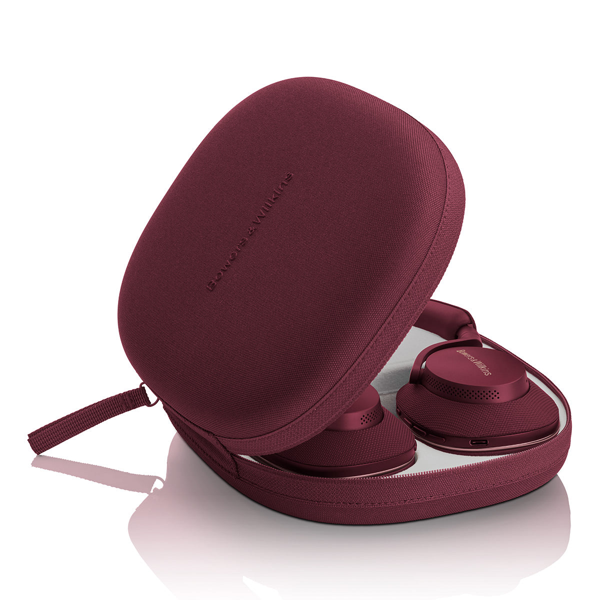 Bowers & Wilkins Px7 S2e Wireless Noise Canceling Bluetooth Headphones (Ruby Red)