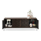 BDI Elements 8709 Weave Media Cabinet with Console Base (Toasted Oak)