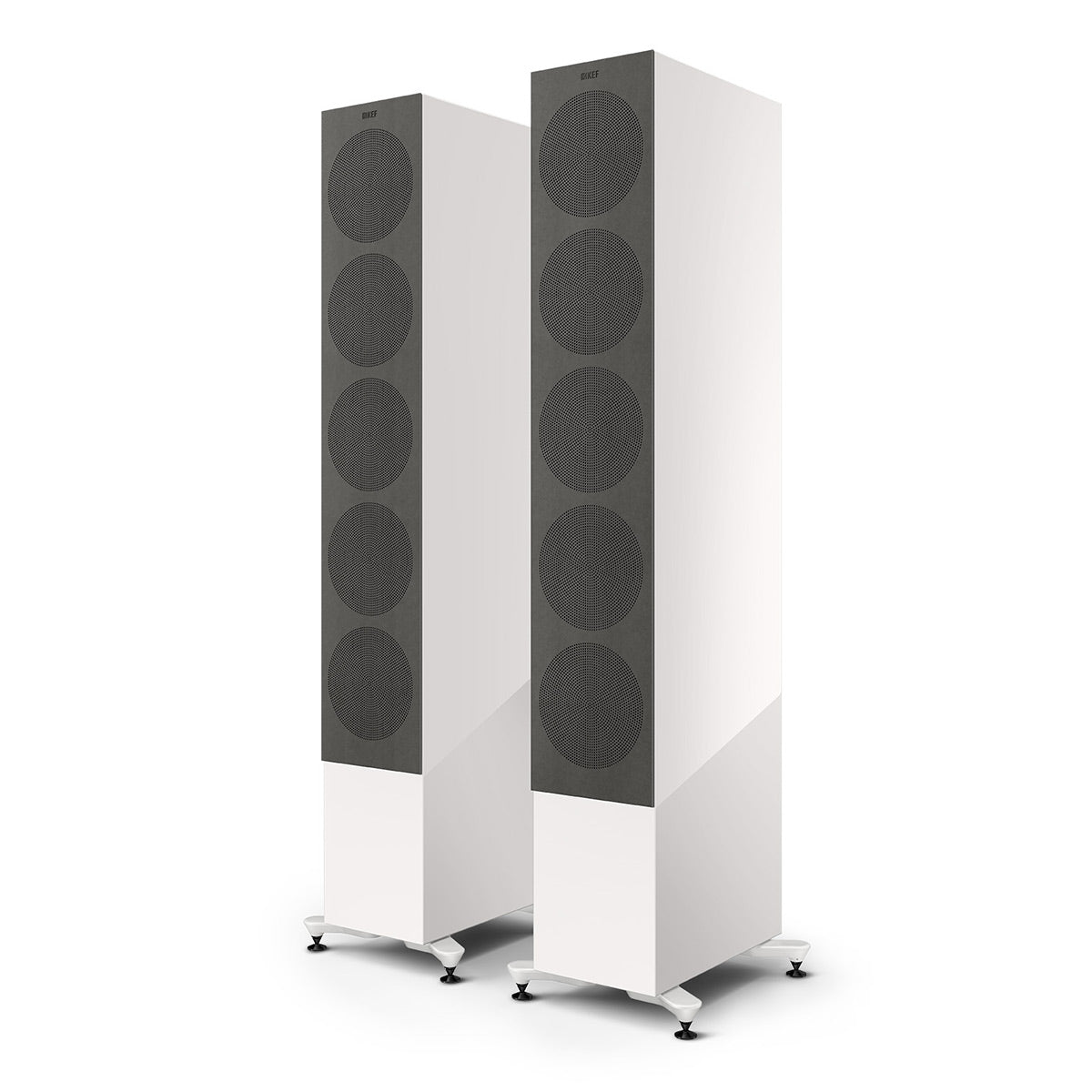 KEF R11 Meta Floorstanding Speaker - Each (Gloss White)