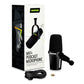 Shure MV7+ Hybrid Output USB-C & XLR Podcast Microphone (Black)