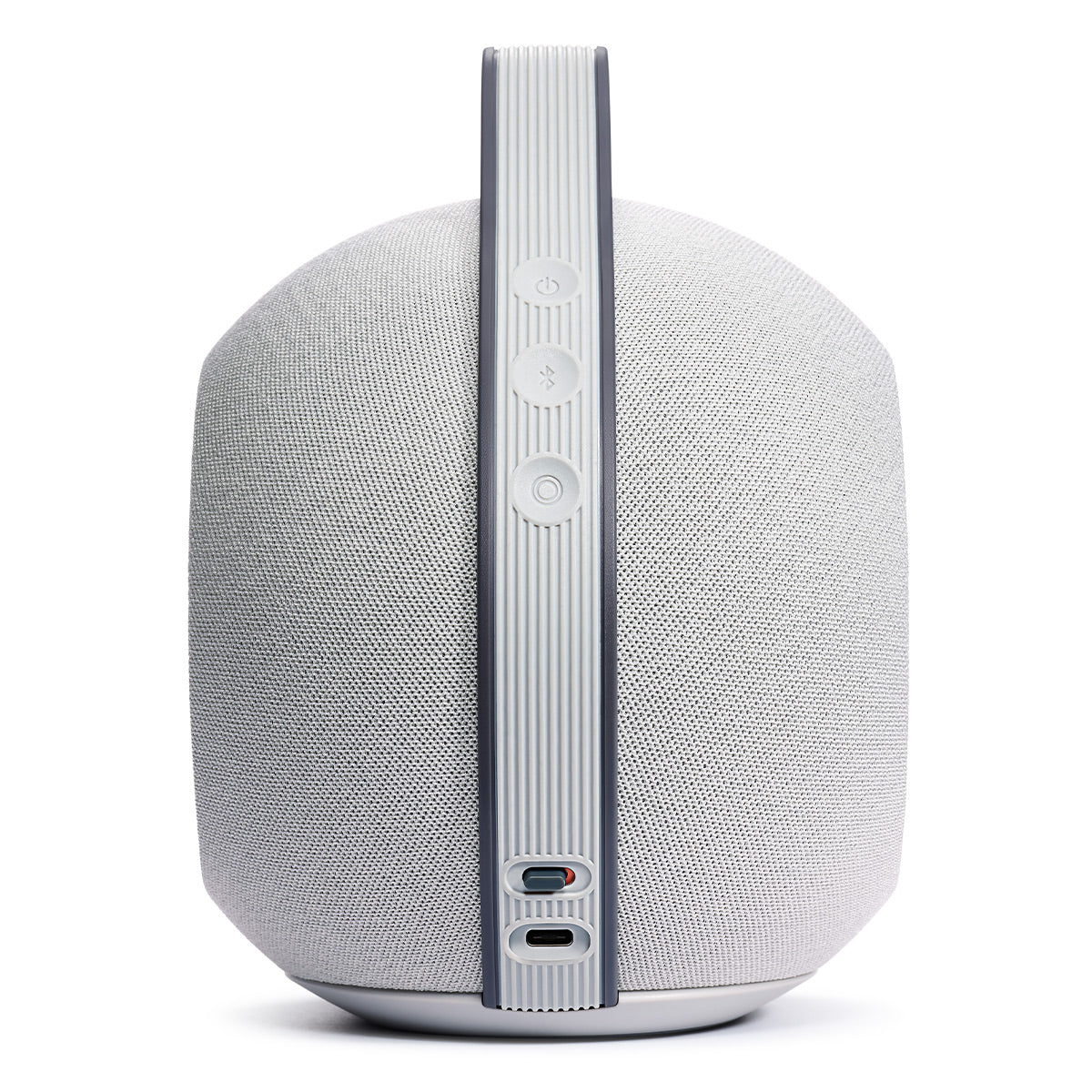 Devialet Mania Portable Bluetooth Smart Speaker (Light Grey) with Cocoon Felt Carrying Case