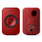 KEF LSX II Bookshelf Speakers - Pair (Lava Red)
