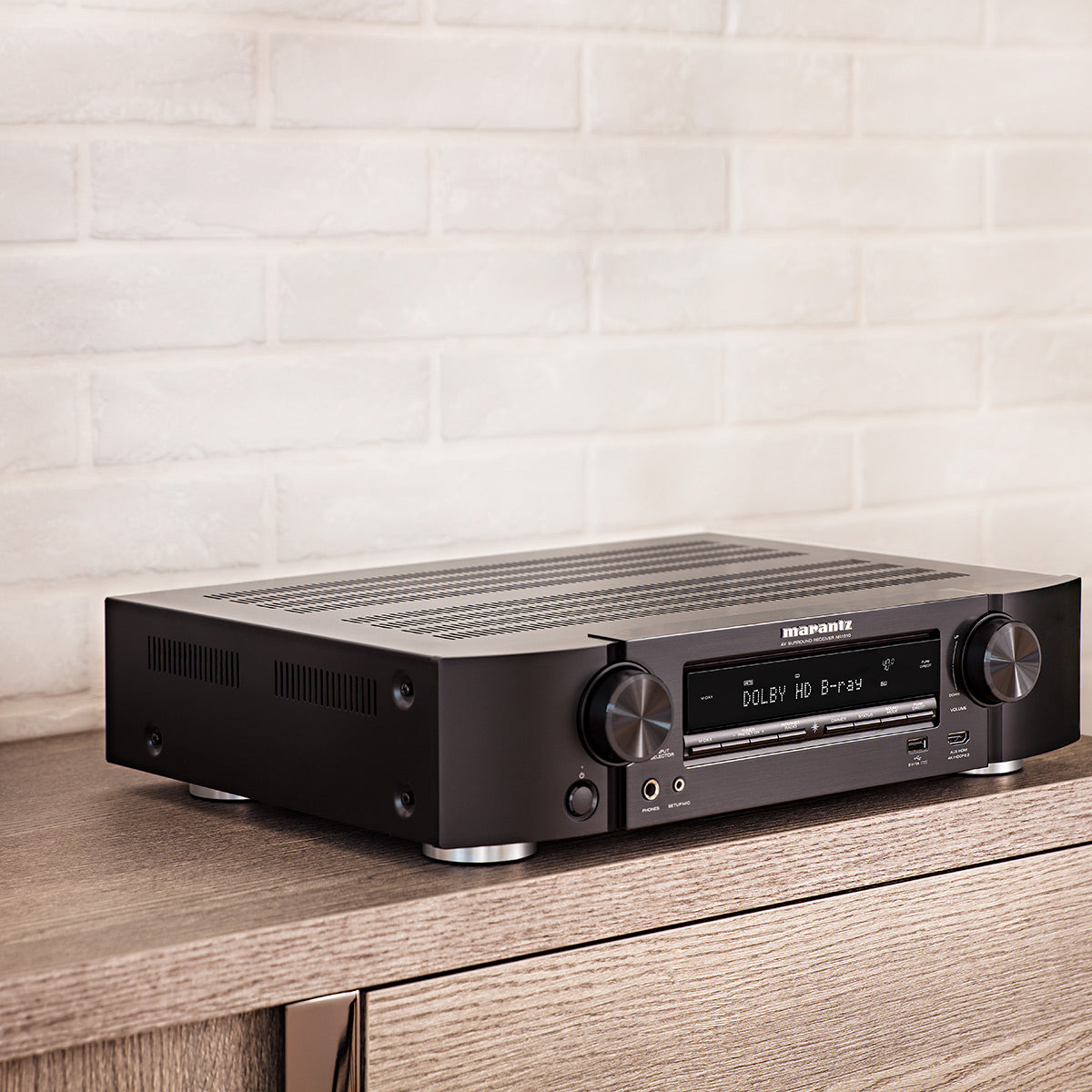 Marantz NR1510 5.2 Channel 4K AV Receiver with AudioQuest SKY 3m HDMI Cable
