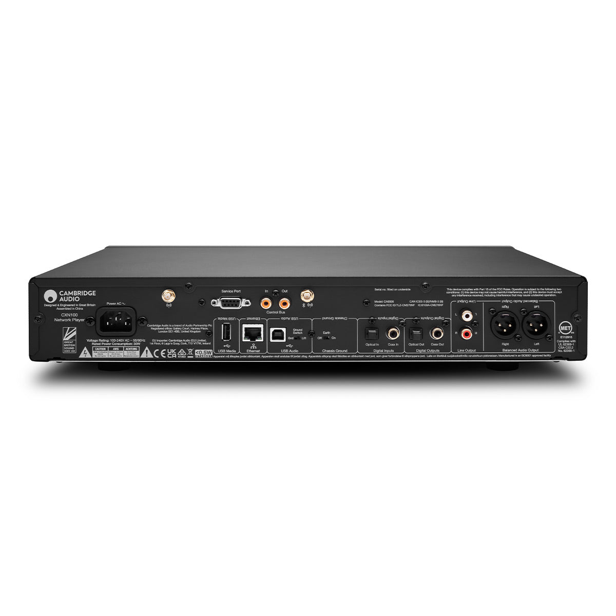 Cambridge Audio CXN100 Network Audio Streamer (Lunar Grey)