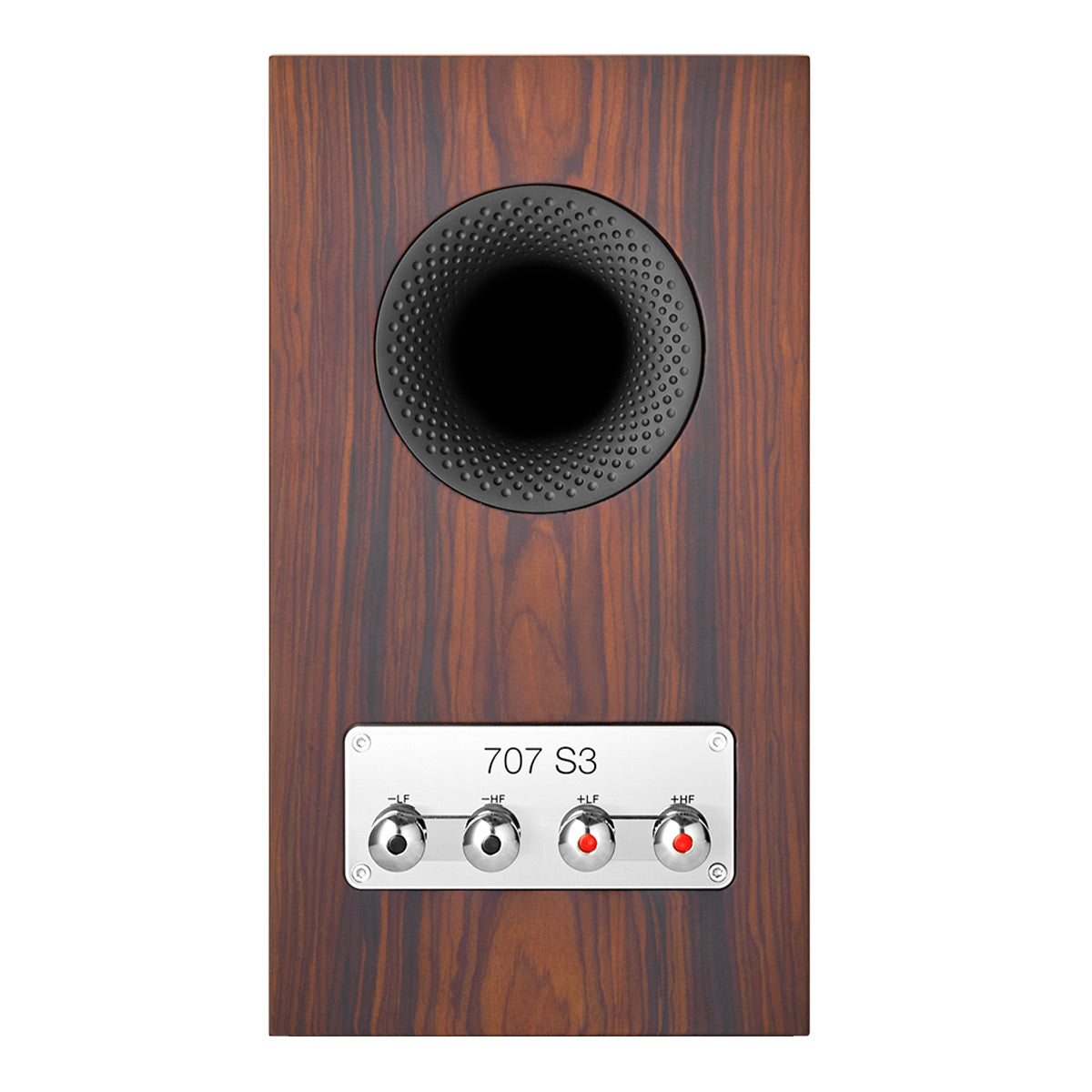 Bowers & Wilkins 707 S3 2-Way Bookshelf Speaker (Mocha) with FS-700 Floor Stand (Black) - Each