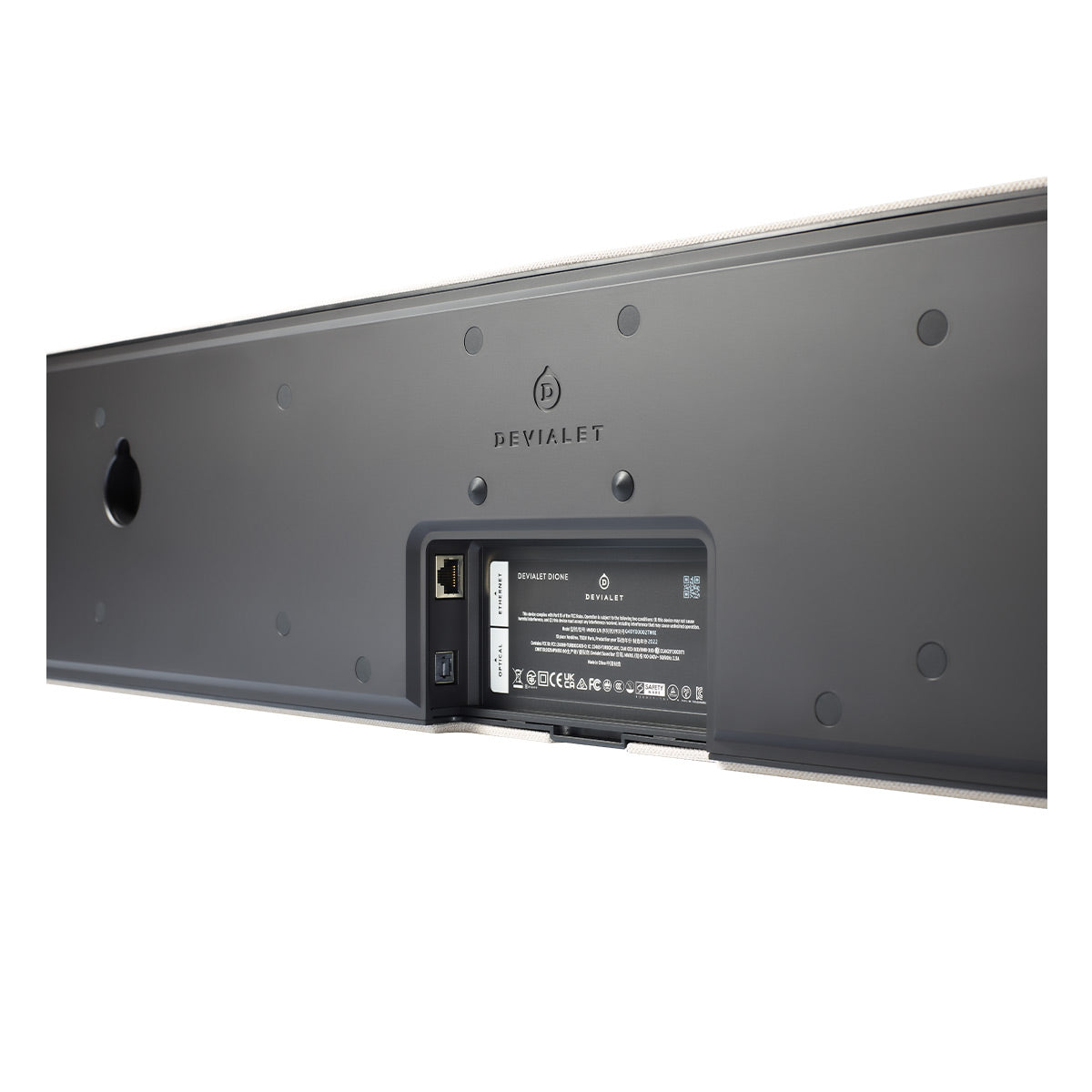 Devialet Dione Dolby Atmos Soundbar (Opera de Paris Edition) with Remote (Matte White)