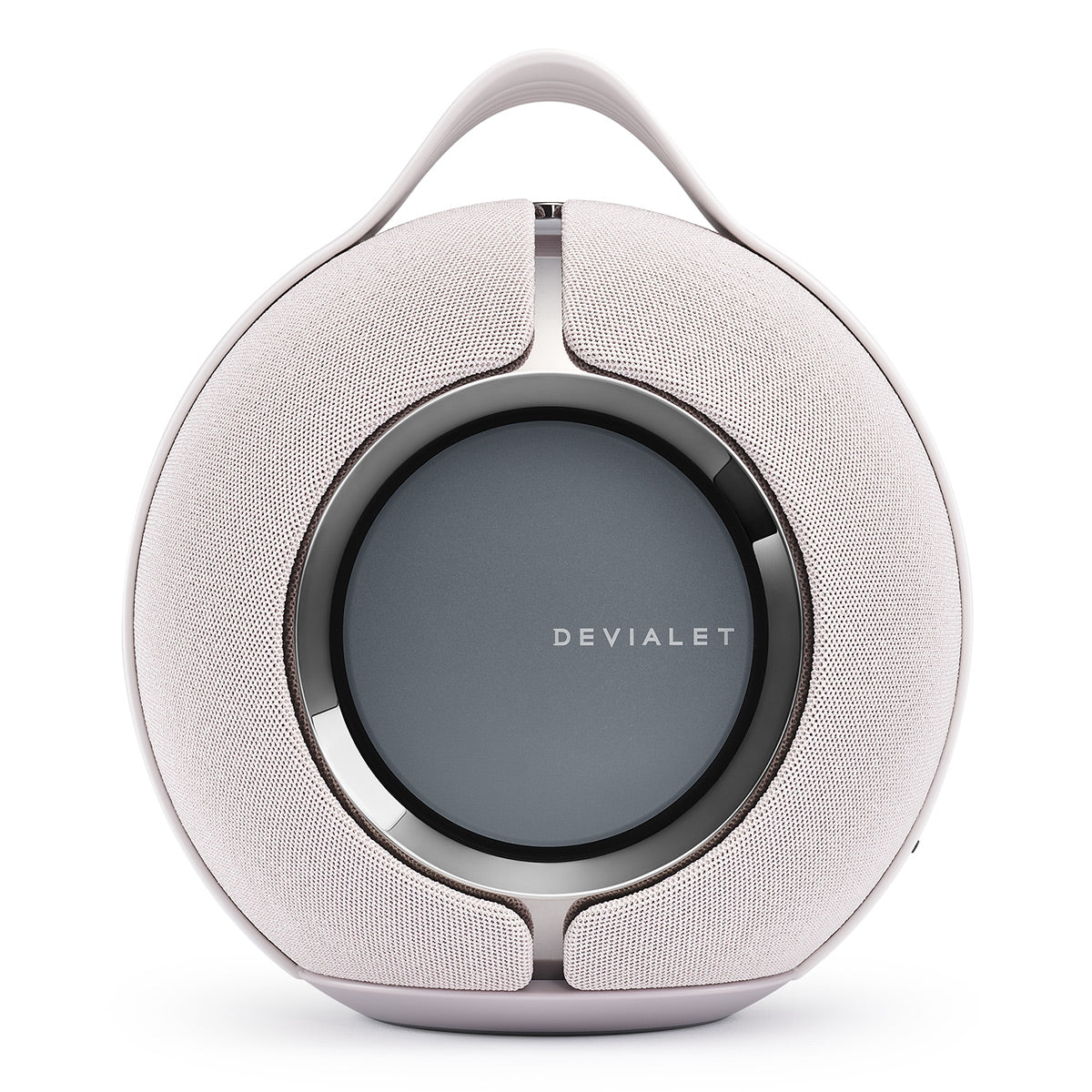 Devialet Mania Portable Bluetooth Smart Speaker (Sunset Rose) with Charging Station and Cocoon Felt Carrying Case