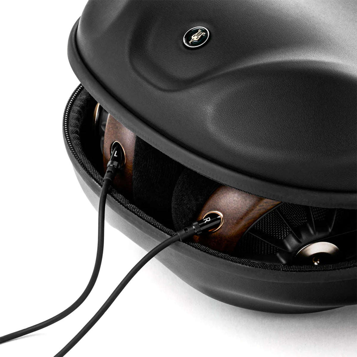 Meze Audio Mono 3.5mm to 3.5mm Cable with Black Aluminum Casings – 9.8 ft.