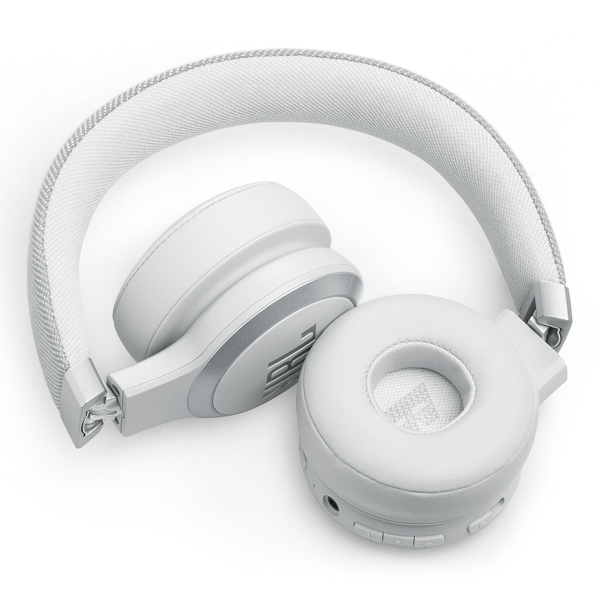 JBL Live 670NC Wireless On-Ear Adaptive Noise Cancelling Headphones (White)