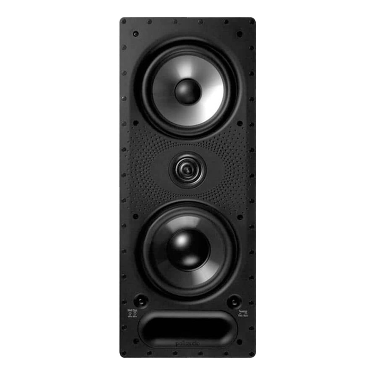 Polk Audio 265-LS Vanishing In Wall 3 Way Speakers (4 Pack)