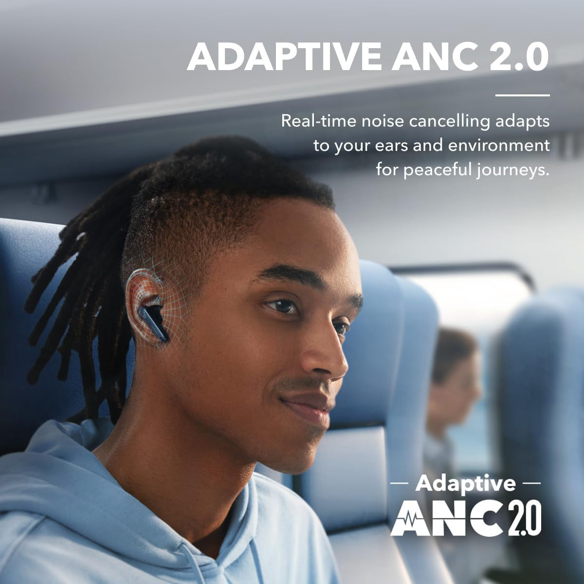 Soundcore Liberty 4 NC Wireless Headphones (Navy Blue)