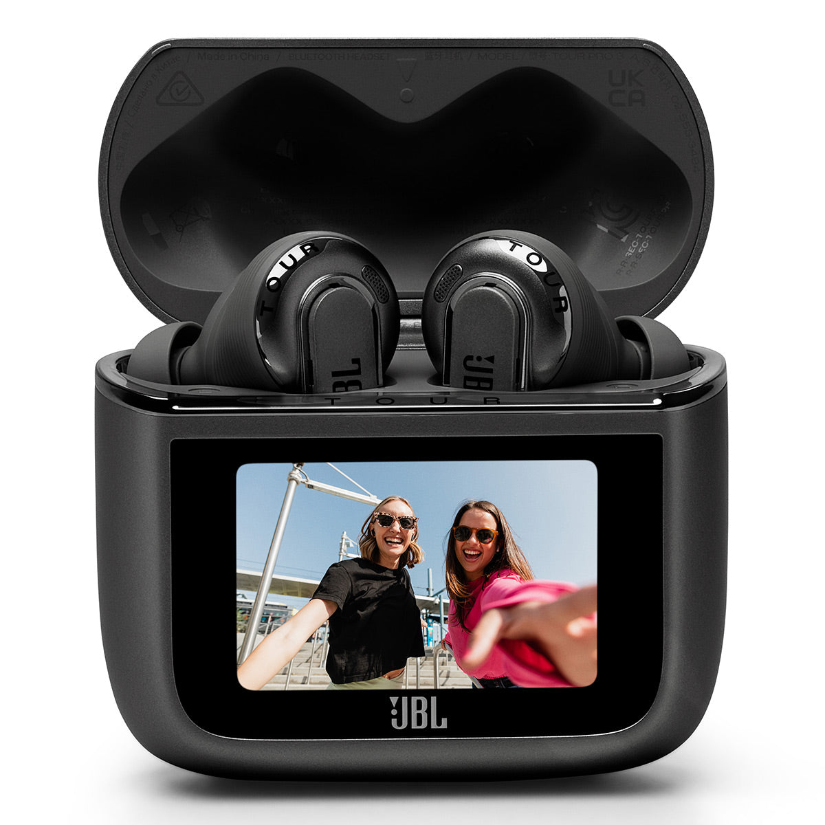 JBL Tour Pro 3 Noise Cancelling True Wireless Earbuds with Smart Case (Black)