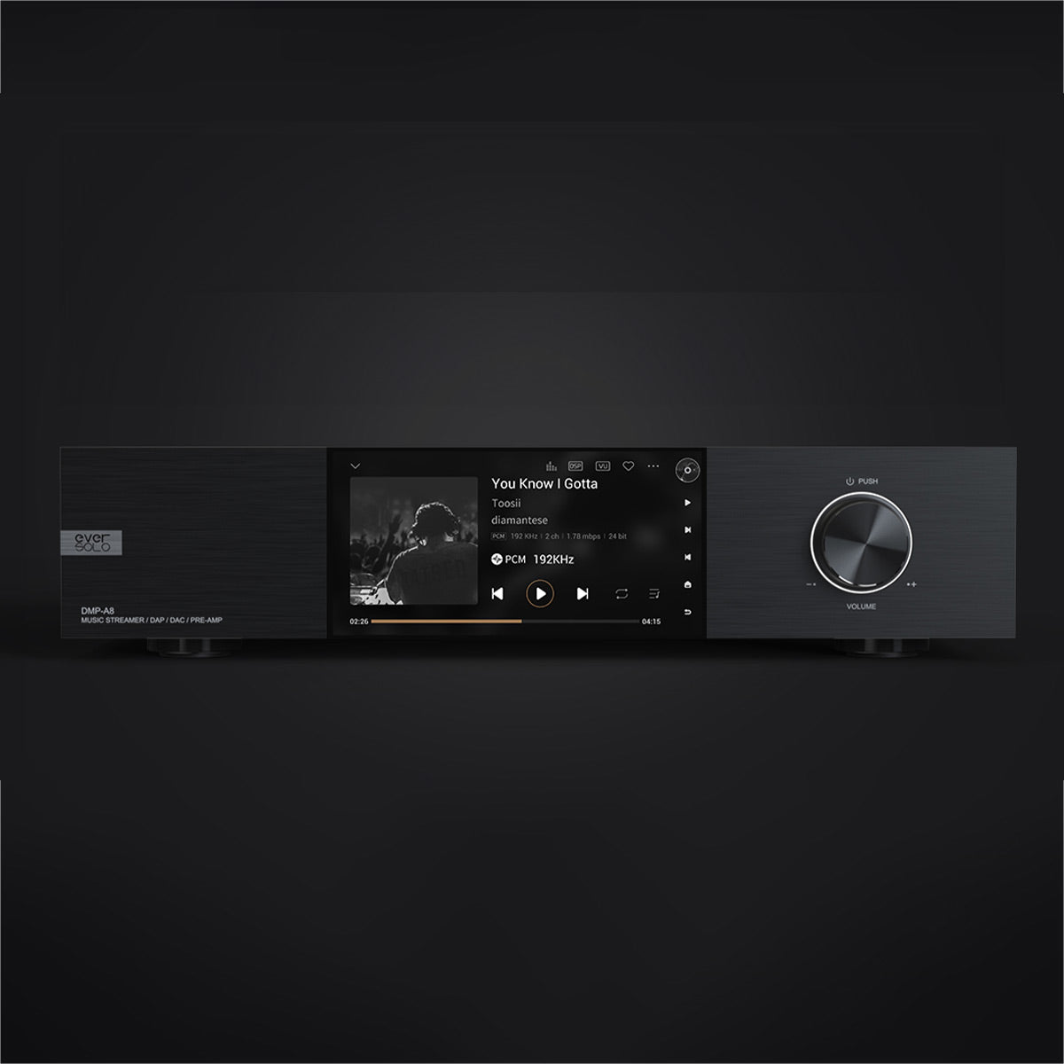 Eversolo DMP-A8 Network Streamer with Built-In DAC