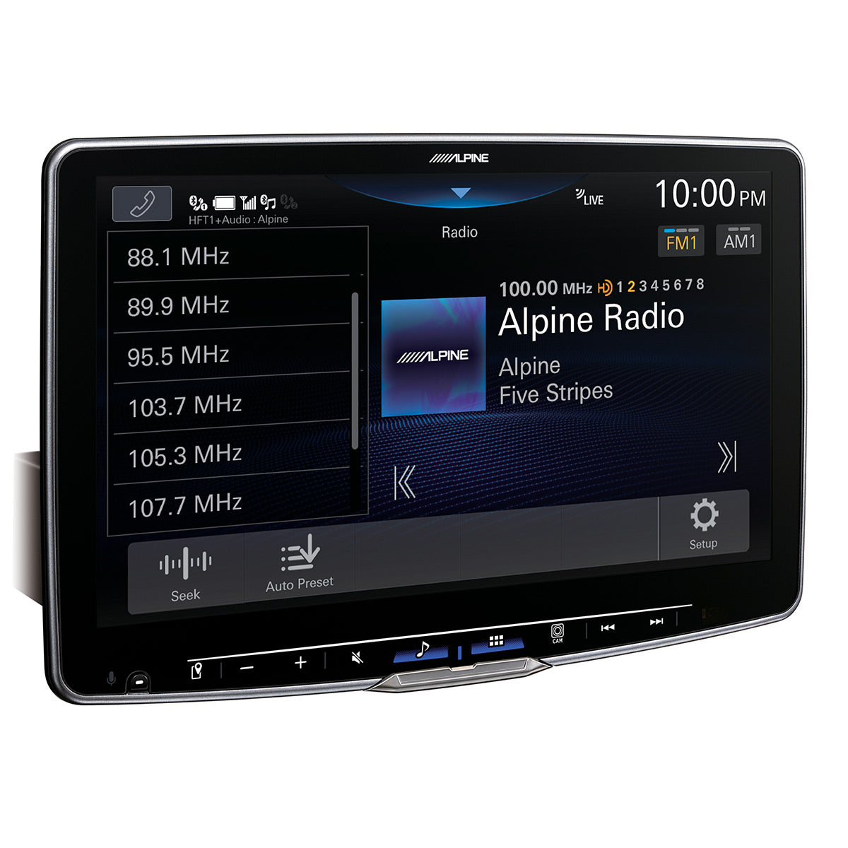 Alpine iLX-F511 Halo11 11" Hi-Res Digital Multimedia Receiver