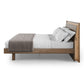 BDI KAVA Bedroom 9617 King Bed Frame with Built-In LEDs (Walnut)