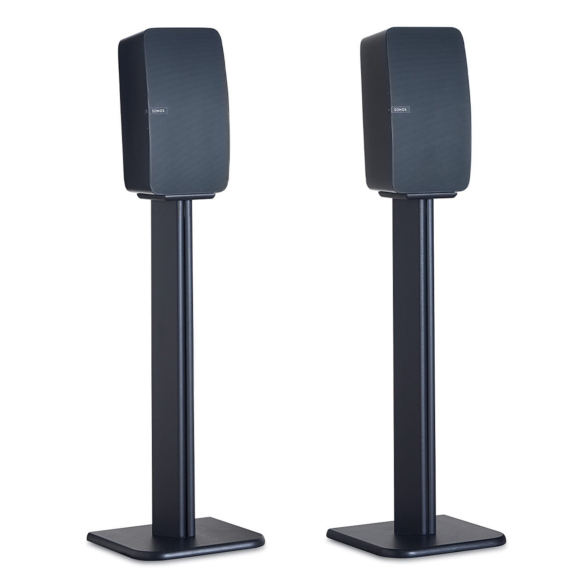 Sanus 31" Fixed-Height Basic Series Bookshelf Speaker Stands - Pair