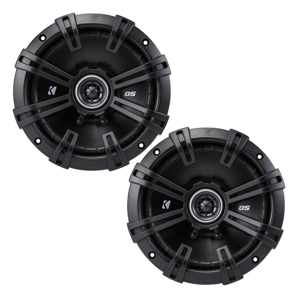 Kicker DSC670 DS Series 6.75" 4-Ohm Coaxial Speakers - Pair