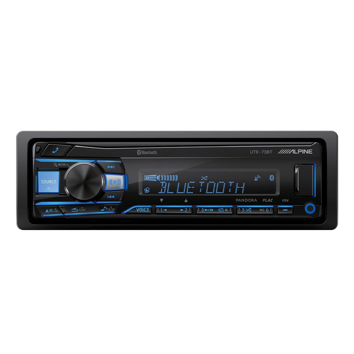 Alpine UTE-73BT Adavanced Bluetooth Digital Media Receiver