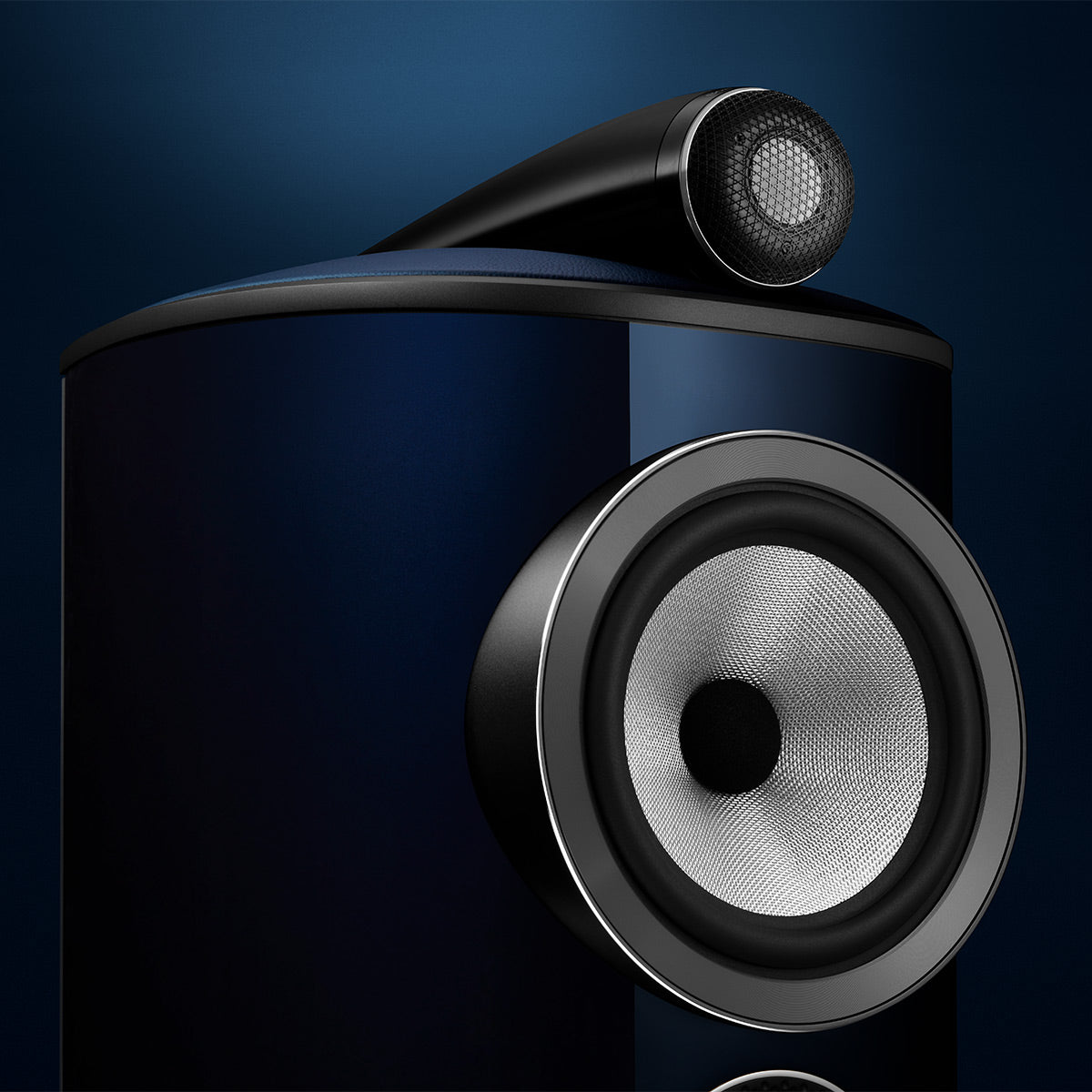 Bowers & Wilkins 805 D4 Signature 2-Way Bookshelf Speaker - Pair (Midnight Blue Metallic)