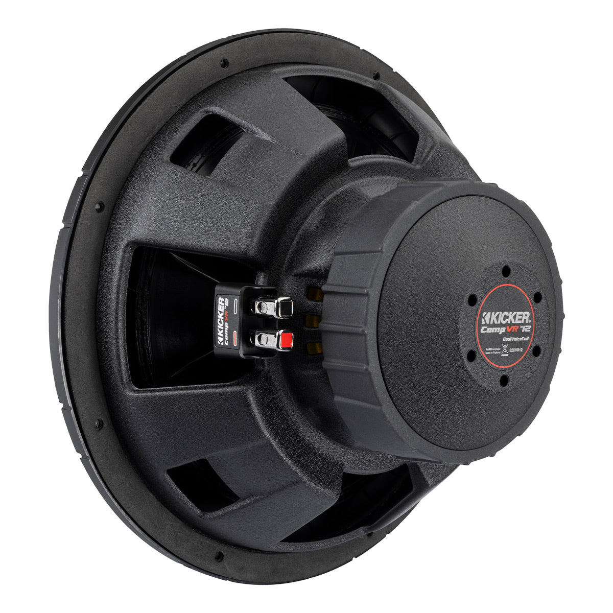 Kicker 52CVR122 12" CompVR 2-Ohm Subwoofer