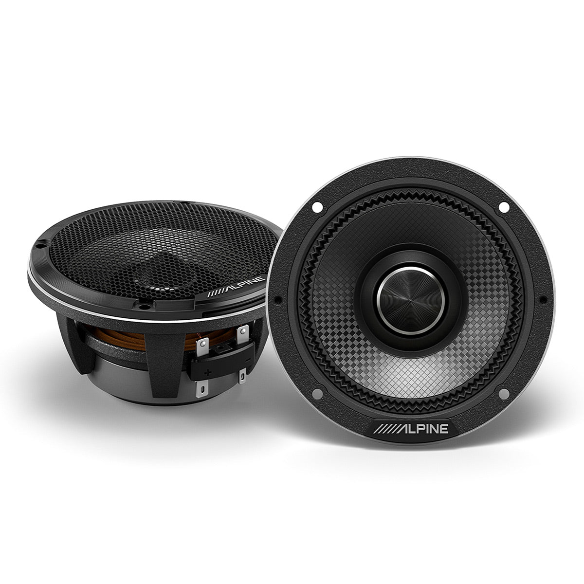 Alpine HDZ-653 Status Series 6.5" 3-Way Slim Component Speaker System