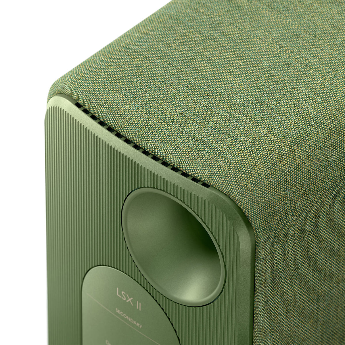 KEF LSX II Bookshelf Speakers - Pair (Olive Green)