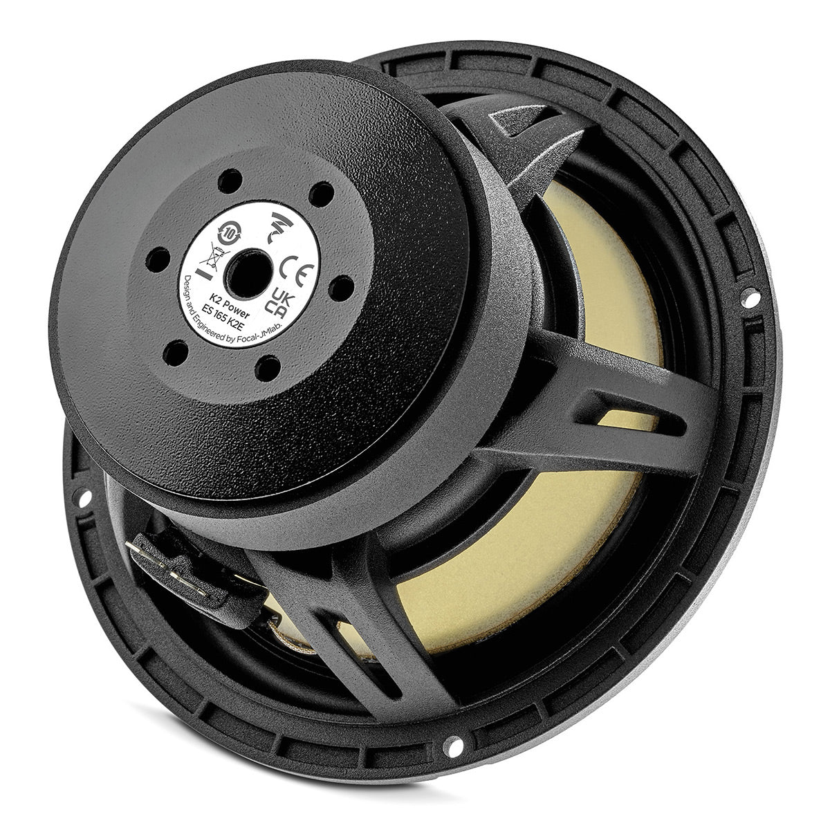 Focal Mobile ES 165 K2E 6.5" K2 EVO 2-Way Component Speaker Kit with TKME Tweeters & Compact Crossovers