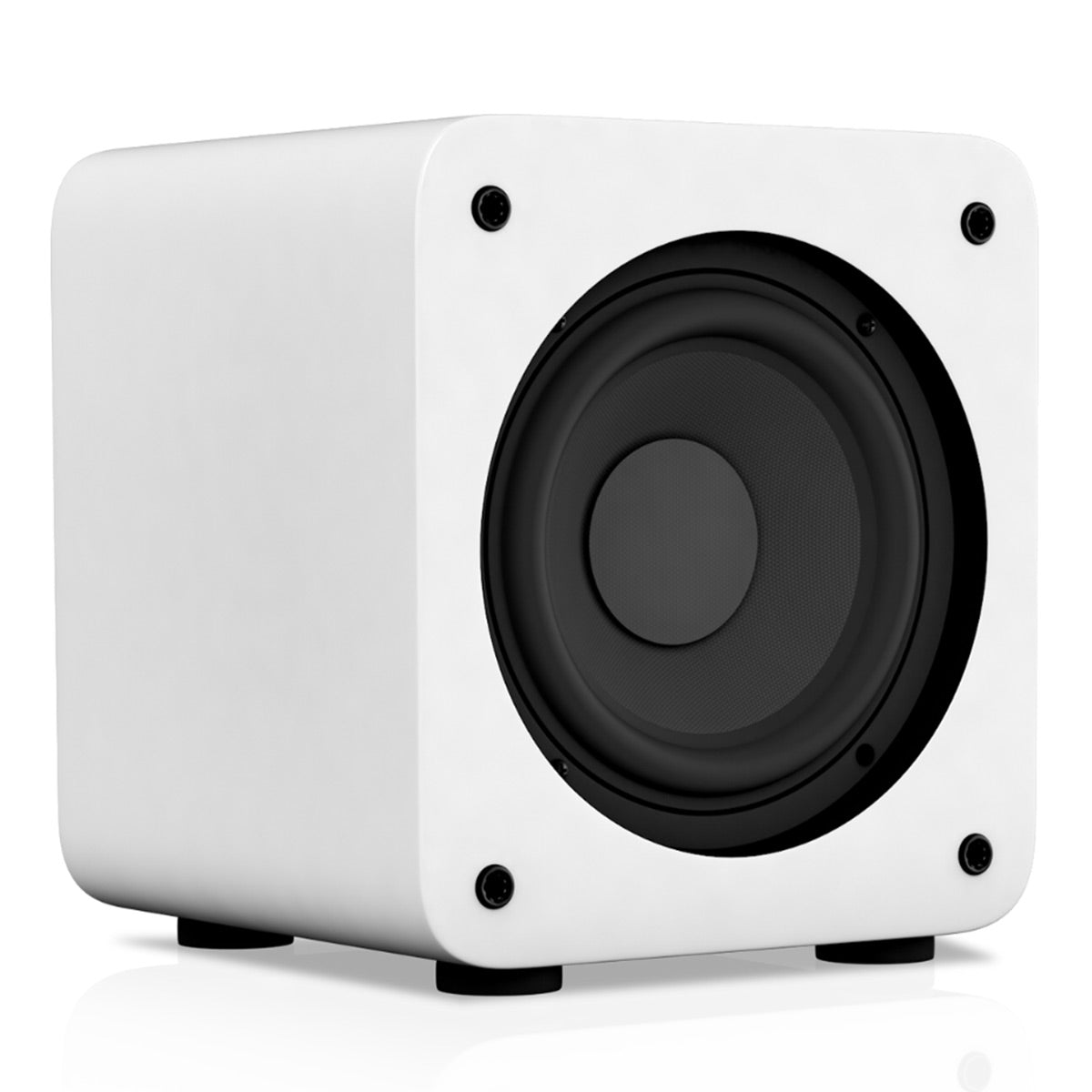 Audioengine S6 6" Powered Compact Subwoofer (White)
