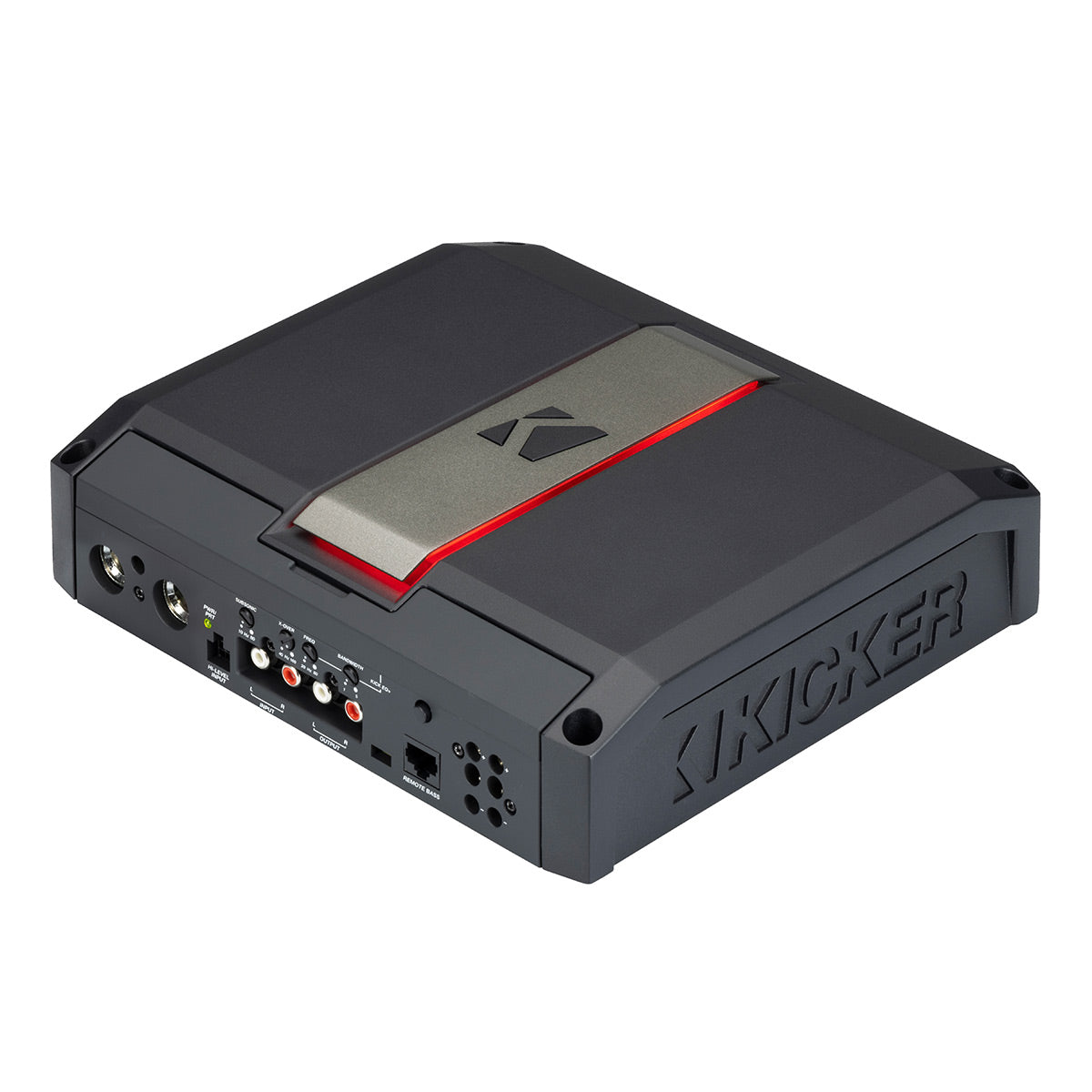 Kicker LX1650.1 Mono Class D Subwoofer Amplifier with Smart Bass