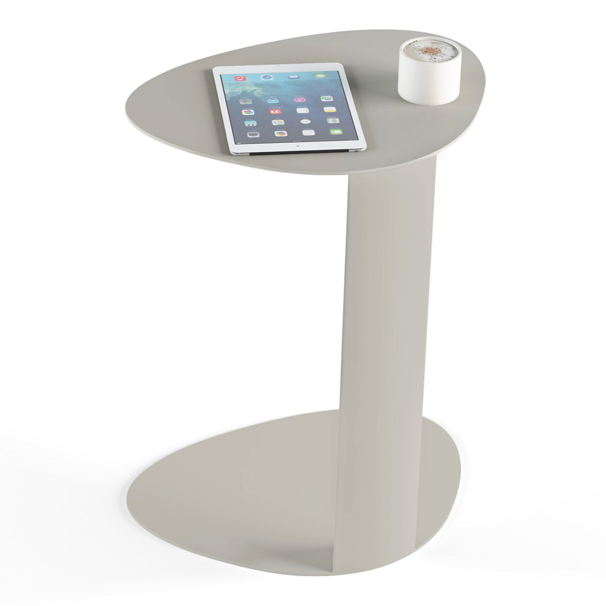 BDI Bink 1025 Mobile Media Table (Stone)