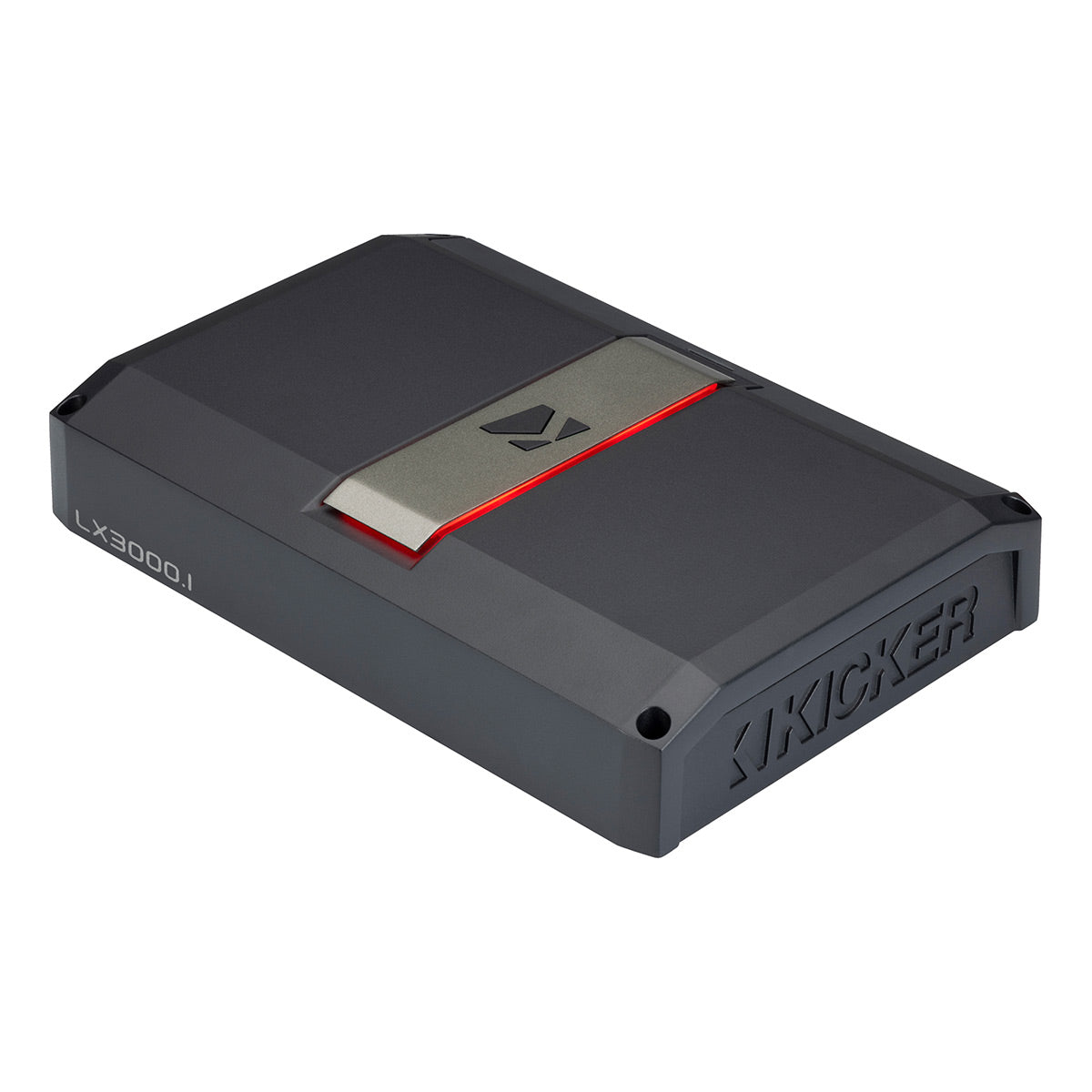 Kicker LX3000.1 Mono Class D Subwoofer Amplifier with Smart Bass