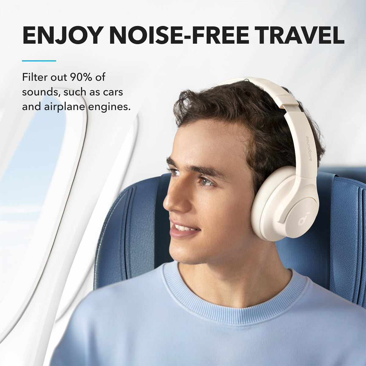 Soundcore Q20i Wireless Headphones (White)