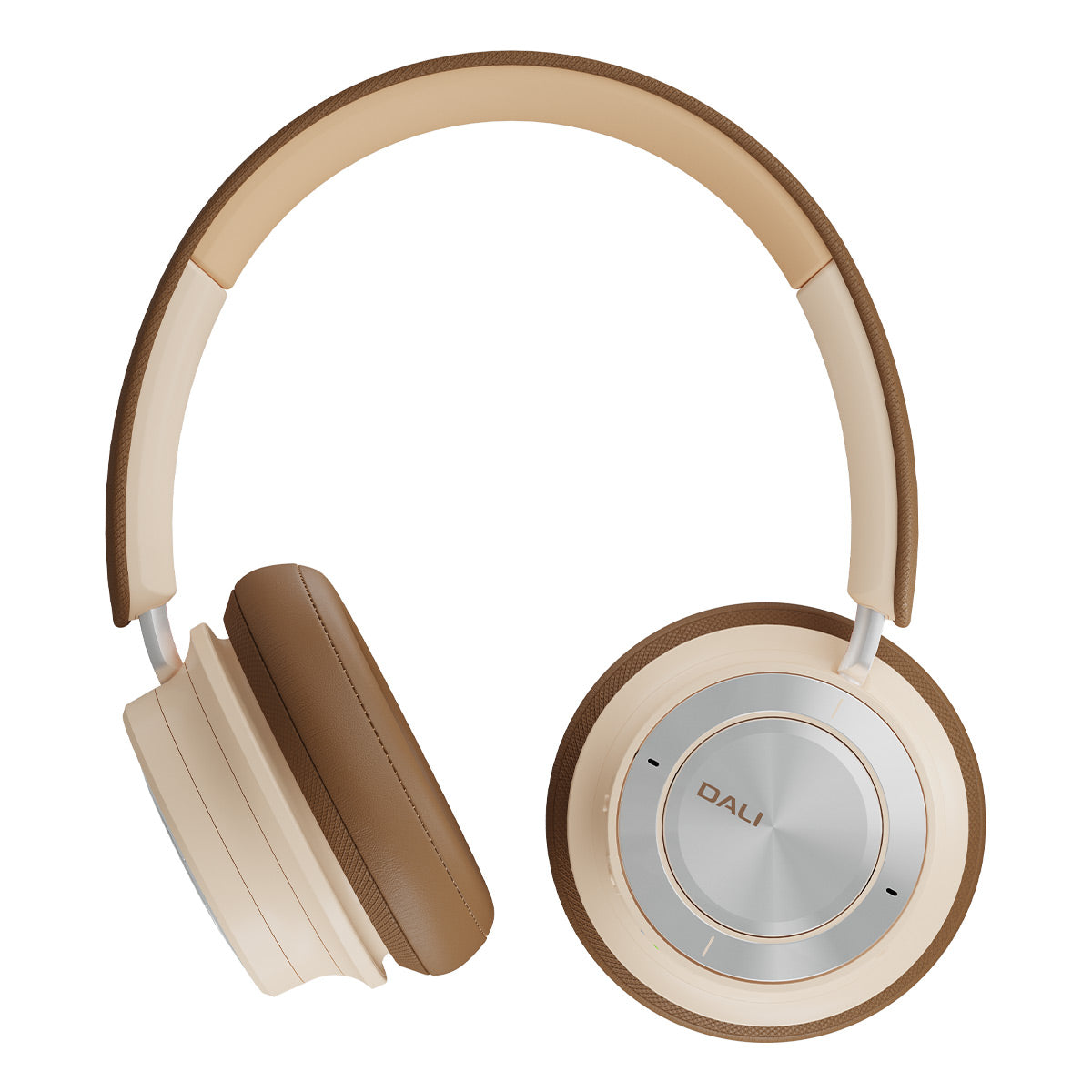 Dali IO-8 Wireless Headphones Bundle with Bluesound NODE ICON Music Streamer (Caramel White)