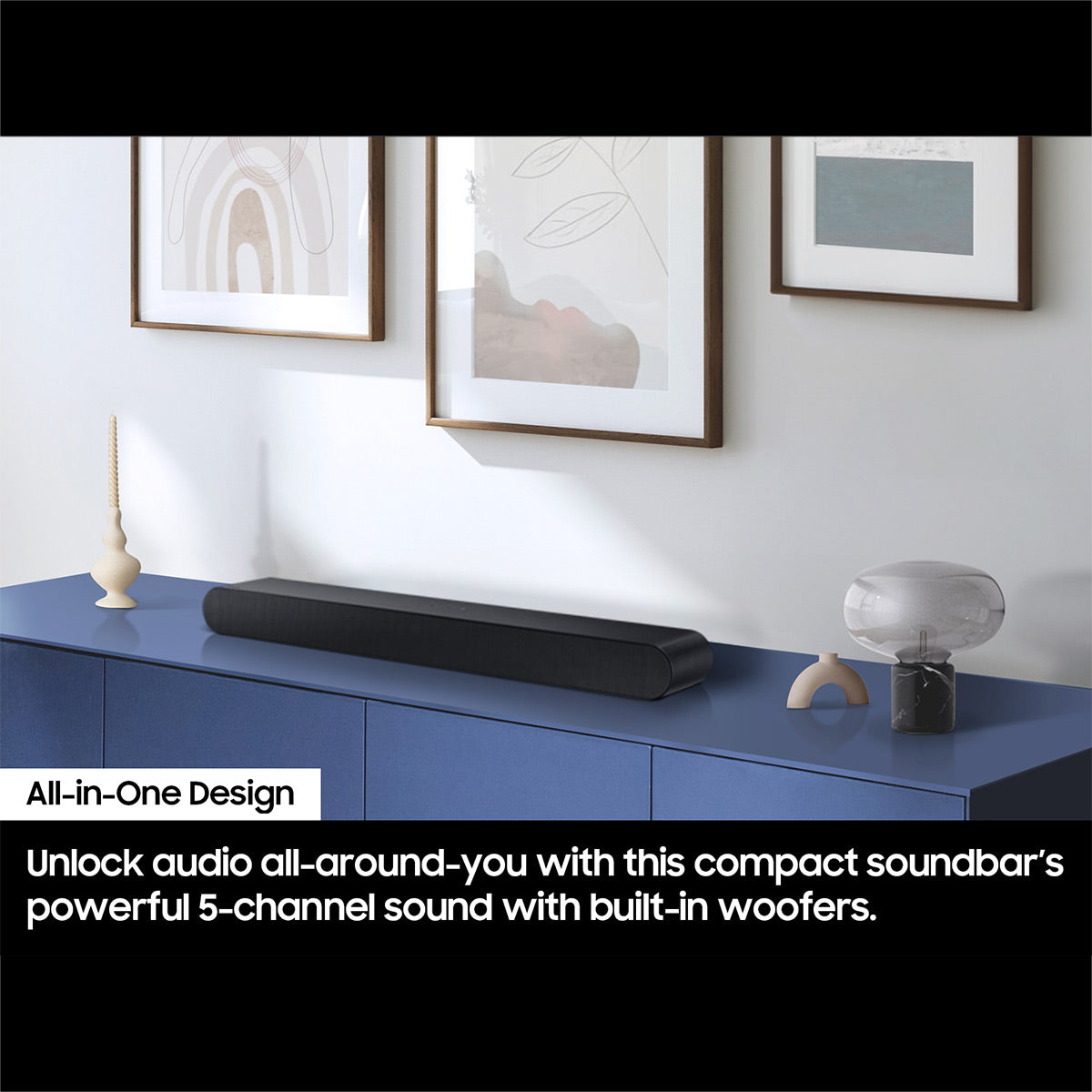 Samsung HW-S60D 5.0-Channel Soundbar (Black) – World Wide Stereo