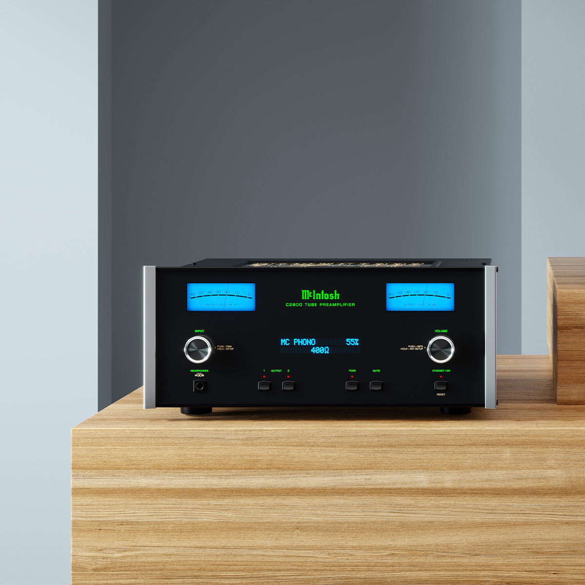 McIntosh C2800 Tube Preamplifier & MC462 2 Channel Amplifier Bundle