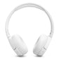 JBL Tune 670NC Wireless On Ear Noise Cancelling Headphone with gSport Carbon Fiber Case (White)