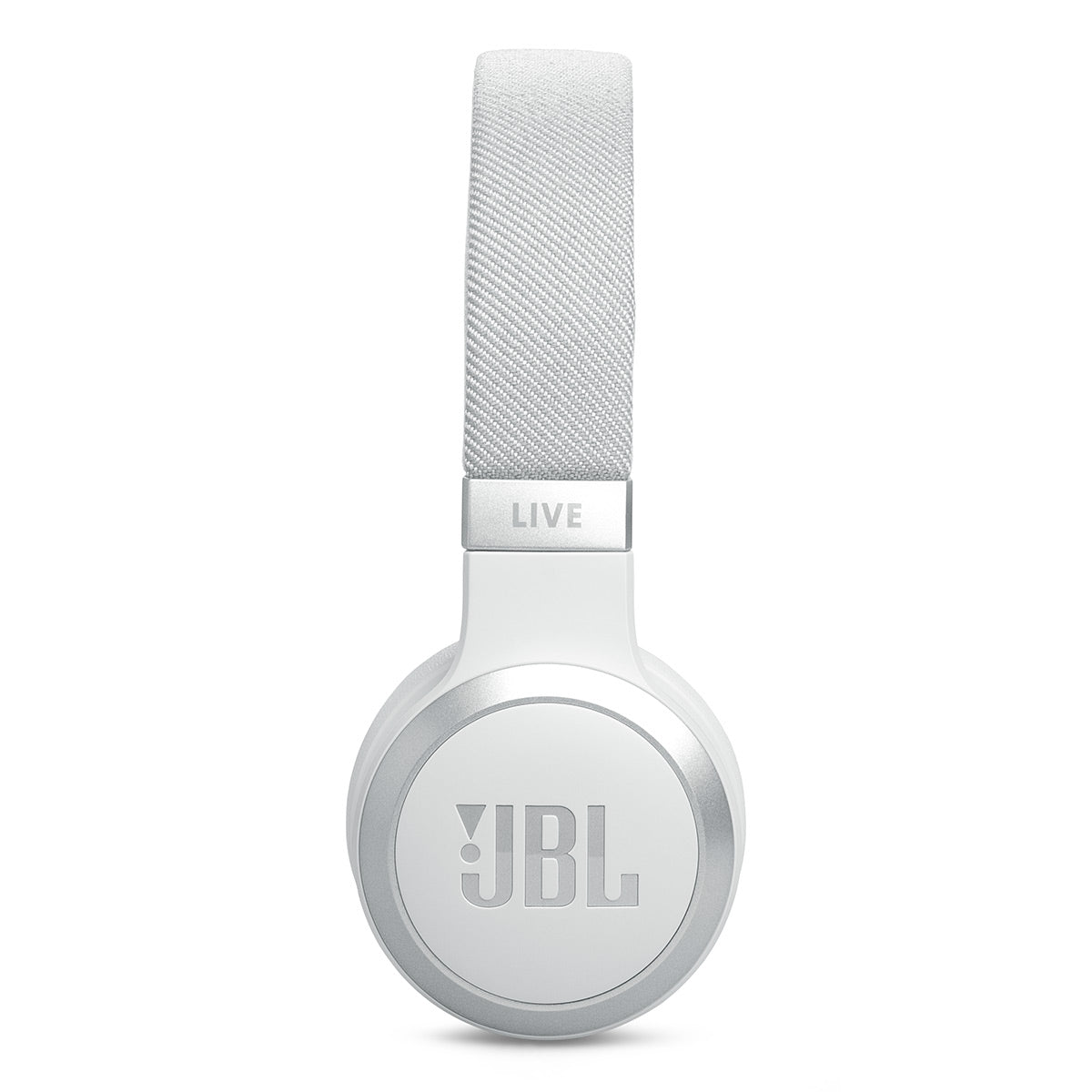 JBL Live 670NC Wireless On-Ear Adaptive Noise Cancelling Headphones (White)