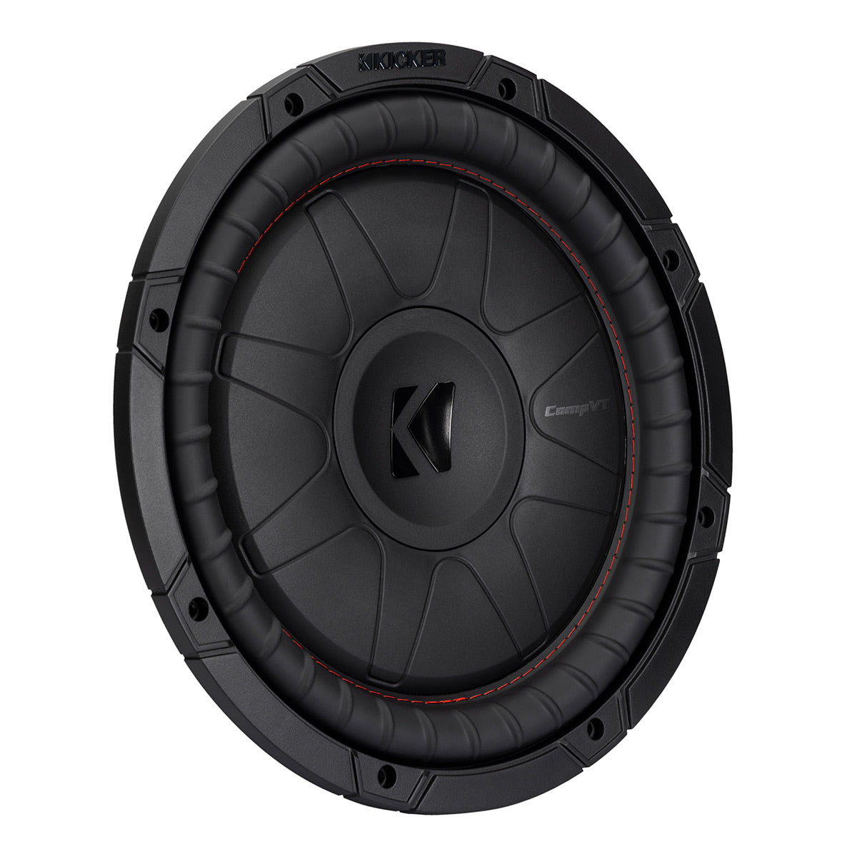 Kicker 52CVT122 12" CompVT Slim 2-Ohm Subwoofer