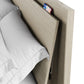 BDI KAVA Bedroom 9617 King Bed Frame with Built-In LEDs (Washed Oak)