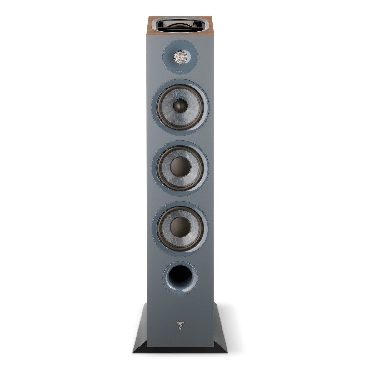 Focal Chora 826-D Floorstanding Speaker with Built-In Dolby Atmos Modules - Each (Dark Wood)