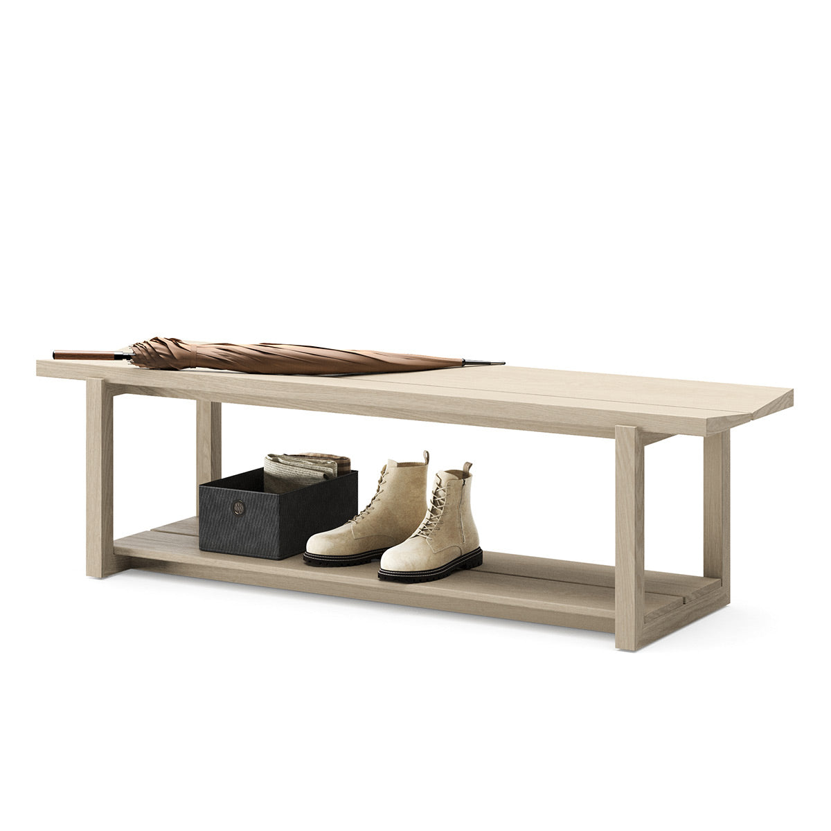 BDI KAVA 9600 Bench (Washed Oak)