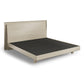 BDI KAVA Bedroom 9617 King Bed Frame with Built-In LEDs (Washed Oak)