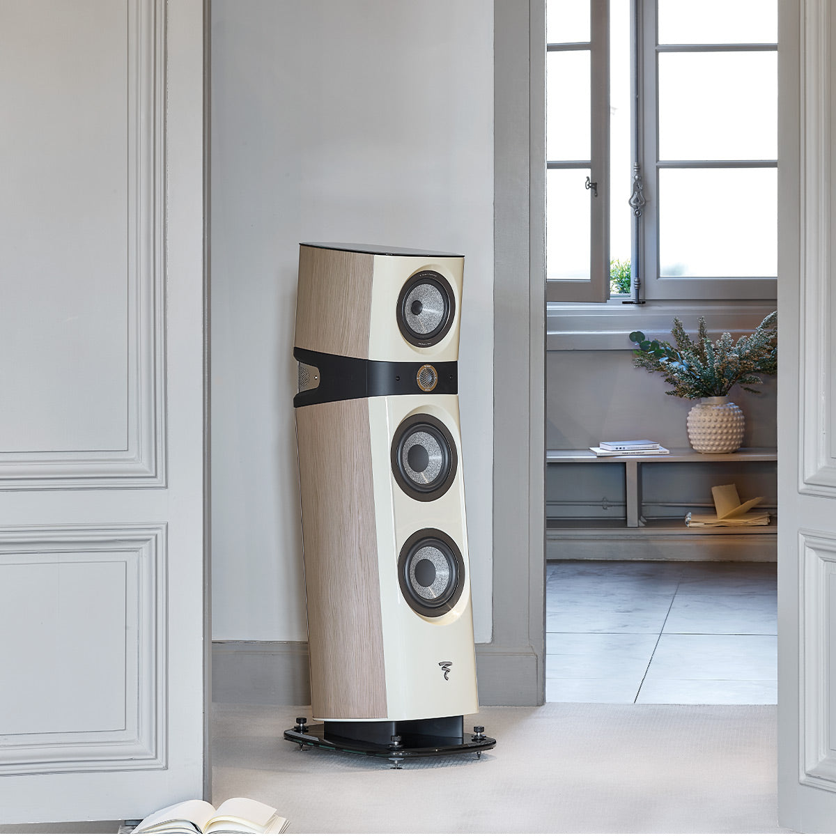 Focal Sopra No. 2 3-Way Bass Reflex Floorstanding Speaker - Each (Light Oak)