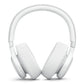 JBL Live 770NC Wireless Over Ear Noise Cancelling Headphone Bundle with gSport Case (White)