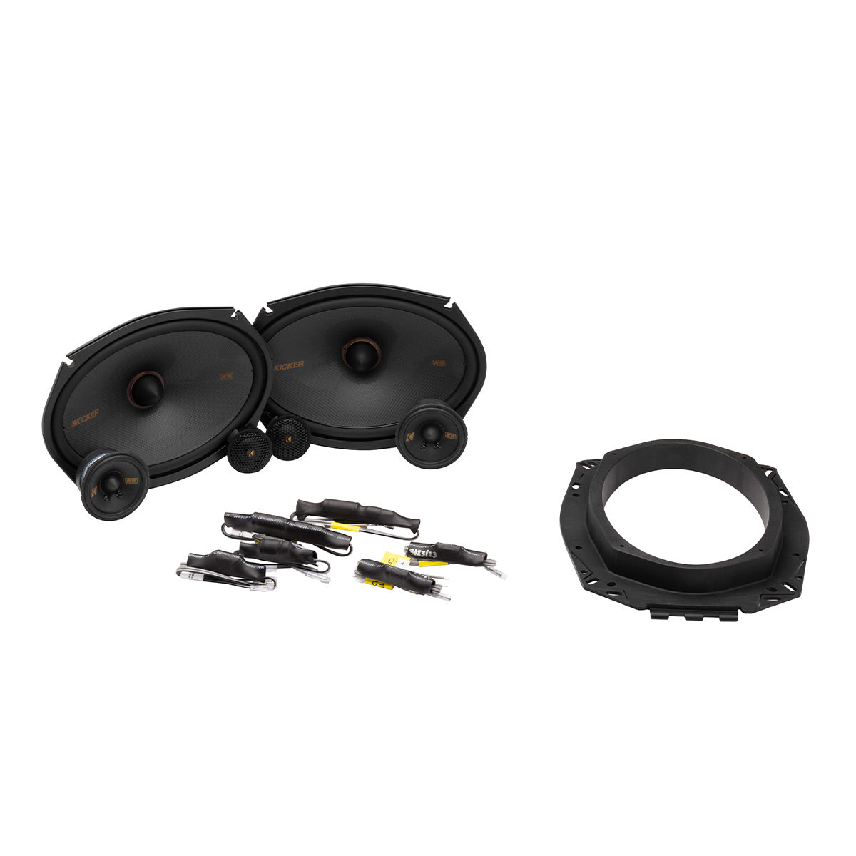 Kicker 51KSS369 6x9" KS Series 3-Way Component Speaker System