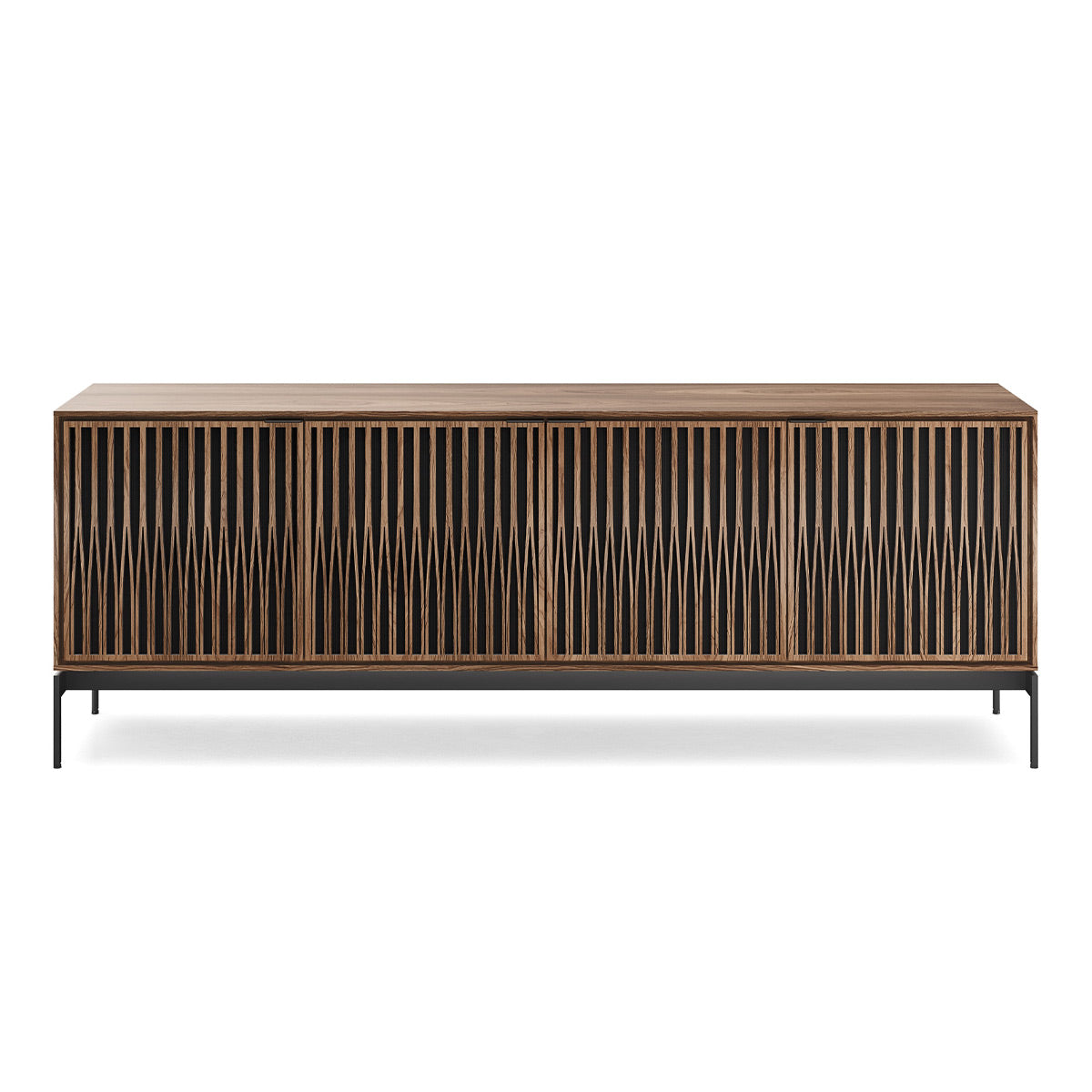BDI Elements 8709 Tune Media Cabinet with Console Base (Natural Walnut)
