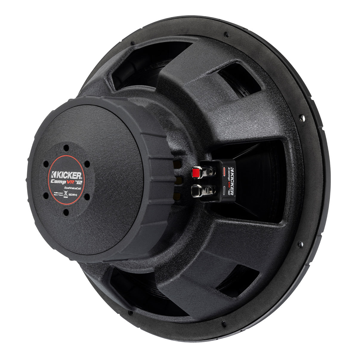 Kicker 52CVR124 12" CompVR 4-Ohm Subwoofer