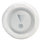 JBL FLIP 7 Waterproof Portable Speaker Bundle with gSport Carbon Fiber Case (White)